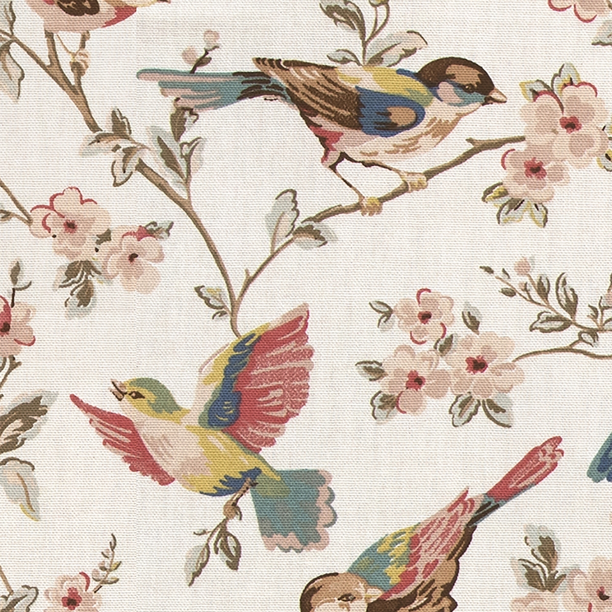 Product photograph of Cath Kidston British Birds Pastels Roman Blind from Choice Furniture Superstore.